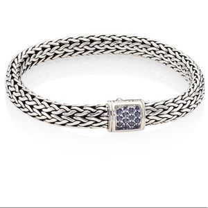 John Hardy Classic Chain Blue Sapphire Bracelet